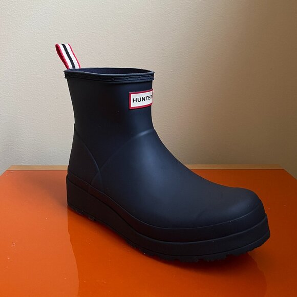 Hunter Women's Navy Blue Rain Boots - Size 8 NWT - Picture 11 of 12